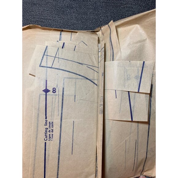 Simplicity Primer 7000 Pattern Jumper Suit Sewing Size 12 1970s uncut - Picture 3 of 4